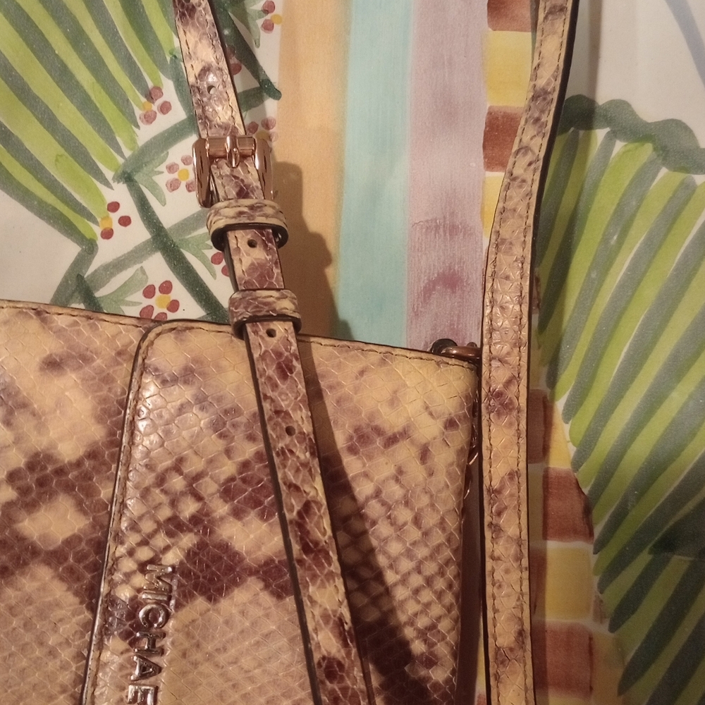 Michael Kors Python Print Crossbody - image 2
